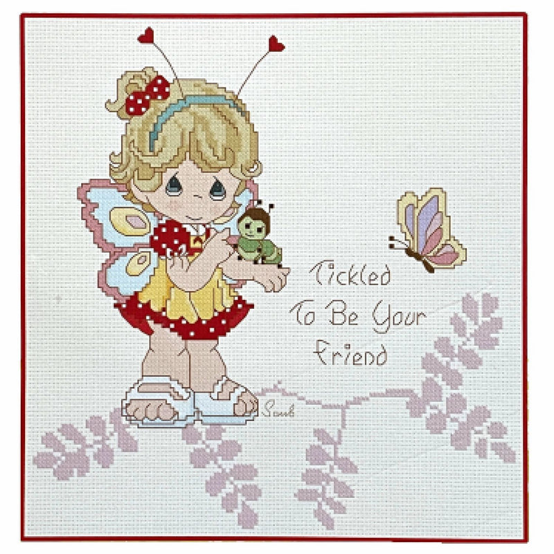 Precious Moments Cross Stitch Little Girl As Butterfly Tickled To Be Y – KidsRoomTreasures.com precious-moments-cross-stitch-little-girl-as-butterfly-tickled-to-be-y-kidsroomtreasures-com