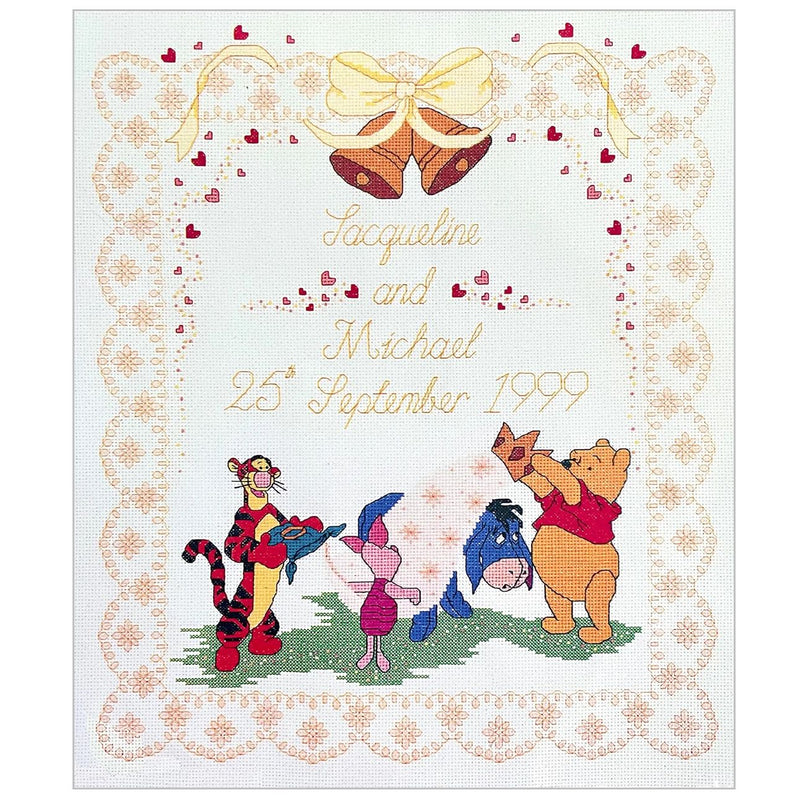 Disney: P is for Pooh, cross stitch kit (Janlynn)<br><font color=red>25%  off</