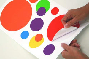 Multicolor Just Dots Peel & Stick Wall Decals Polka Dot Stickers