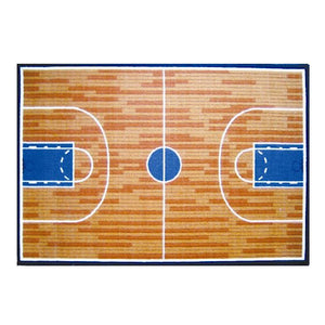 Basketball Court Sports Rugs Small Medium or Large
