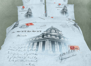 London Bedding Twin Queen King Duvet Cover Set Designer Ensemble