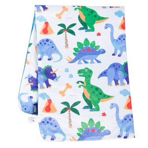 Dinosaurs Baby Crib or Toddler Blanket Plush Velour Minky Throw