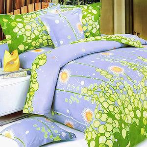 Blue Green Meadow Duvet Cover Bedding