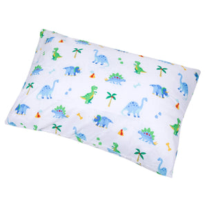 Dinosaur Land Kids Bed Sheet Sets & Pillowcases Crib Toddler Twin Full Cotton or Microfiber
