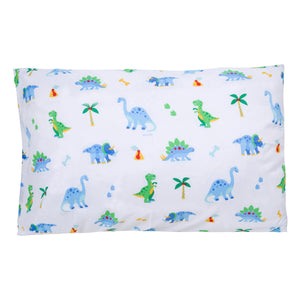 Taie d'oreiller en microfibre pour enfants Dinosaur Land 20" x 30"