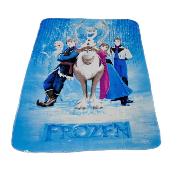 Disney Frozen Lightweight Plush Blanket Children Kids Girl Throw 47 x –