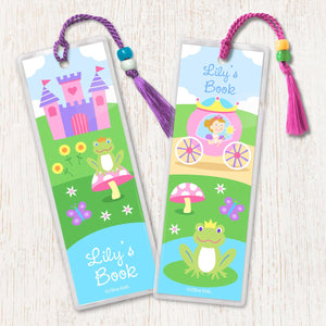 Princess & Castle Personalized 2 PC Bookmark Set