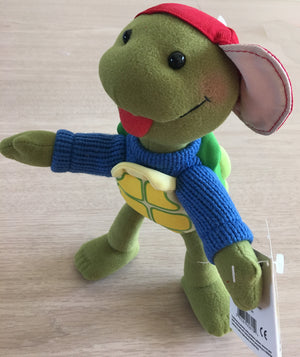Suzy's Zoo Corky Turtle Poseable Collectible Plush Stuffed Toy 9" by Applause New 2004