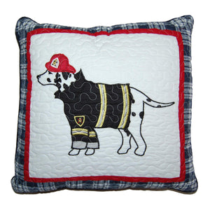 Dalmatian Fire Dog Pillow