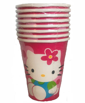 Hello Kitty Flower Fun Pink 9oz Hot/Cold Party Cups 8 CT