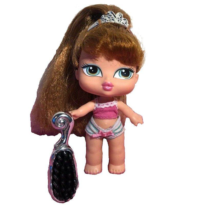 Bratz Babyz Doll Hair 5" with Hair Brush & Accessories Gi – KidsRoomTreasures.com