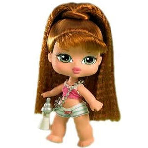 Bratz Babyz Doll Meygan Hair Flair 5" with Hair Brush & Accessories Girls with Passion for Fashion NIB Toy Vintage 2007 NEW