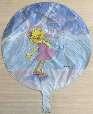 Suzy's Zoo Suzy Ducken's Star Happy Birthday 18" Party Balloon