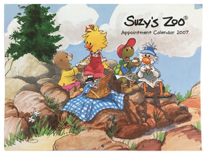 Calendriers muraux de rendez-vous du Suzy's Zoo de collection 2007 2009 2011 2012