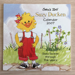 Collector's Suzy's Zoo 2007 Mini Wall Calendar Suzy Ducken Through the Years