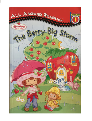 Strawberry Shortcake The Berry Big Storm Paperback Book - All Aboard Reading 1