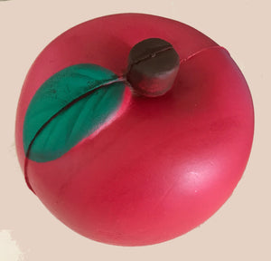 Soft Foam Relaxable Red Apple Squeeze Ball 2.75"