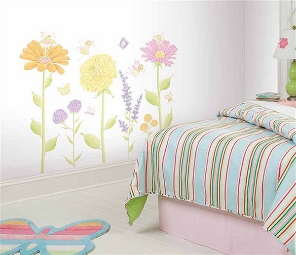 Fairy and Butterflies Wall Sticker