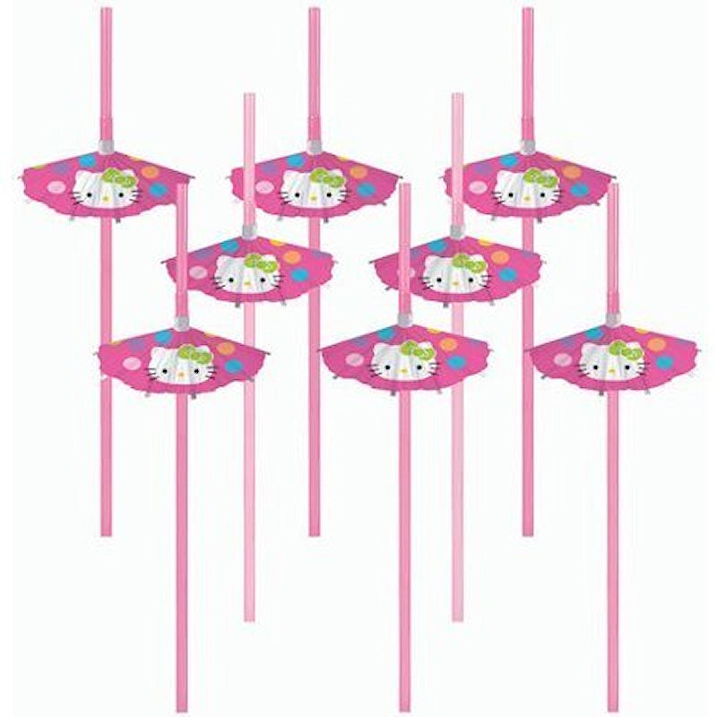 Hello Kitty Straws