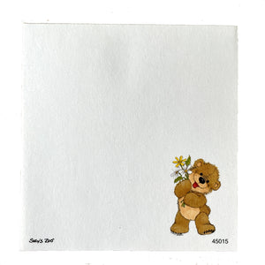 Suzy's Zoo Daisy Bear Memo Note Pad Sheets 2pc Set