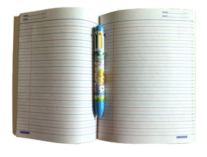 Little Suzy's Zoo Pink School Composition Notebook - Lulla Bunny Witzy Duck Boof Bear Ellie Elephant 6" x 7 3/4"