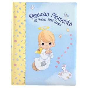 Vintage Rare New 2000 Precious Moments Angel Baby Memory Record Book of Baby's First Years Padded Keepsake Stepping Stones - Book 2