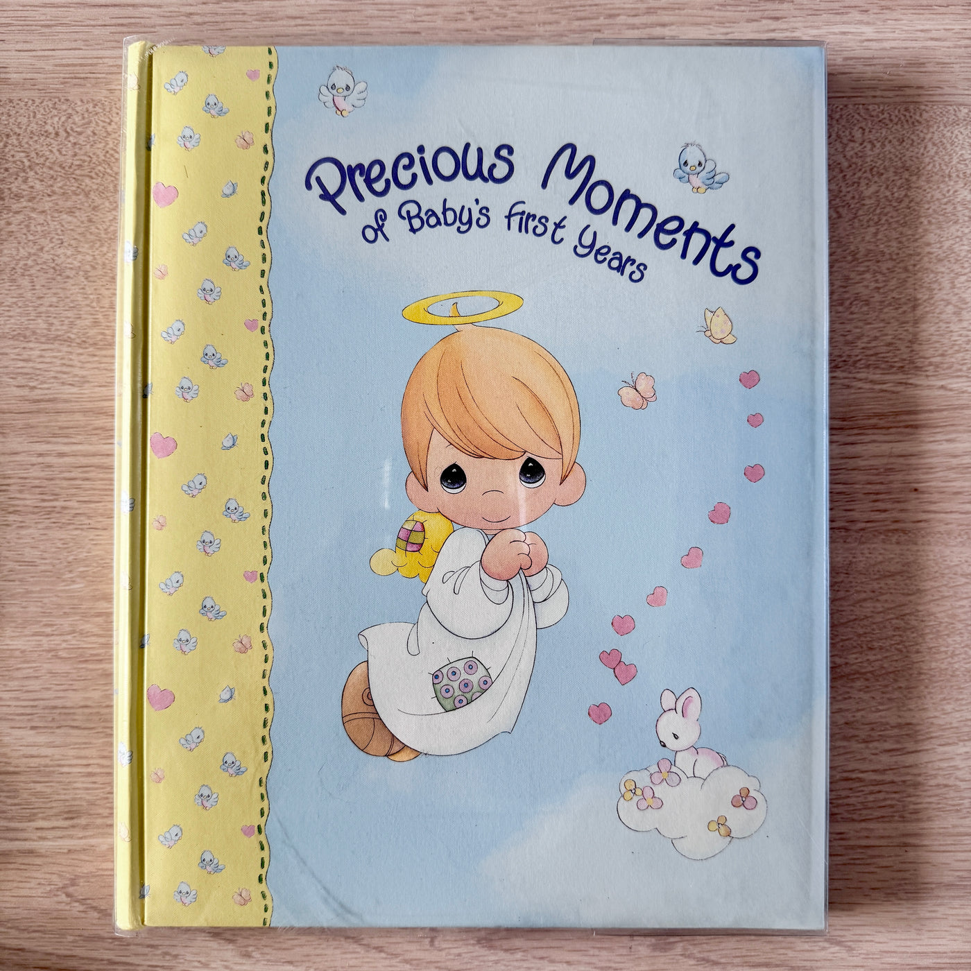 Vintage Rare New 2000 Precious Moments Angel Baby Memory Record 