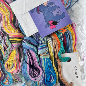 Kit de point de croix estampé pour berceau de bébé Disney Pixar Le Monde de Nemo Dory &amp; Fish Friends Couverture ou modèle de tableau PDF Cadeau souvenir 34" x 43"