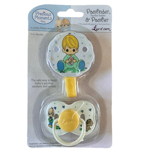 Vintage 2006 New Precious Moments Pacifiers 3-Pack or 2-Piece Pacifier with Clip / Holder 6+ Months