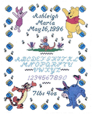Vintage Winnie The Pooh Cross Stitch Kits &amp; Patterns