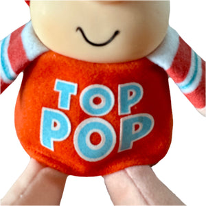 Poupée en peluche Ziggy vintage 1993 pour la fête des pères 7" TOP POP Jouet en peluche à collectionner