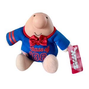 Vintage Class of '88 Graduation Ziggy Plush Rag Doll 7" Collectible Stuffed Soft Gift Toy