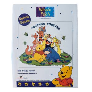 Rare Winnie The Pooh Bear 'Friends Forever' Seven Character