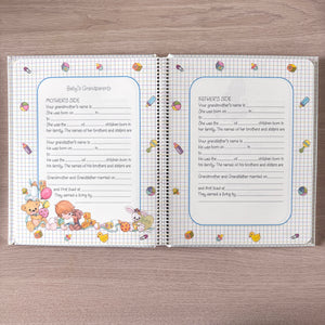Livre de souvenirs vintage de 1995 pour bébé, souvenirs des trois premières années de bébé, cadeau de baby shower par Hallmark Cards Notre précieux bébé