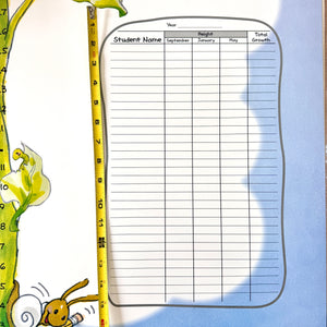 Vintage Rare Suzy's Zoo Giant Growth Chart Bulletin Board Set 34" x 6 Ft  Classroom Student Teacher Product