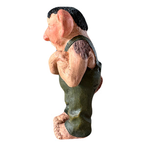 New Rare Vintage Classic Forest Garden Gnome Villages 4.5" House Troll Statue Resin Figurine by Rien Poortvliet Netherlands 2000 Collectible