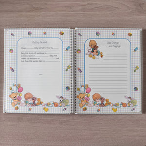 Livre de souvenirs vintage de 1995 pour bébé, souvenirs des trois premières années de bébé, cadeau de baby shower par Hallmark Cards Notre précieux bébé