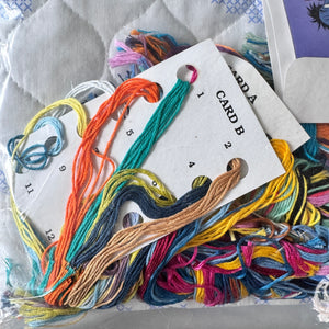 Kit de point de croix estampé pour berceau de bébé Disney Pixar Le Monde de Nemo Dory &amp; Fish Friends Couverture ou modèle de tableau PDF Cadeau souvenir 34" x 43"