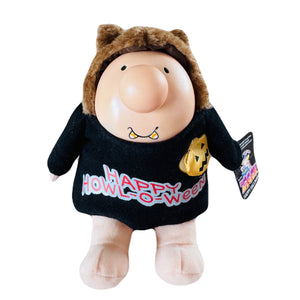 Vintage Rare HAPPY HOWL-O-WEEN Halloween Ziggy Werewolf Costume Plush Toy Rag 7" Message Doll 2005 Collectible