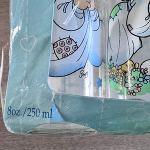 Vintage Precious Moments Baby Angel Bottles 8oz - 2-Pack Nursers Newborn New Baby Shower Gift