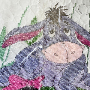 Kit de edredón y manta para cuna de bebé de punto de cruz de Winnie The Pooh, burro con mariposas, de Walt Disney, 34" x 43" o instrucciones con patrón en formato PDF