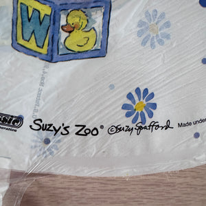 Animales del zoológico de Little Suzy en una canasta gigante de bienvenida al bebé Globo gigante de 33" para baby shower Pato Oso Conejito Jirafa