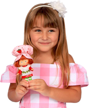 Muñeca clásica con aroma a Strawberry Shortcake de 6" y aspecto retro de Bridge Direct 2021, diseño básico y divertido de los años 80, edición especial del 35.° aniversario de 2015 o del 40.° aniversario de 2019