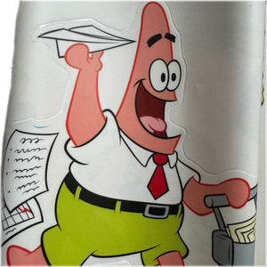Vintage New Spongebob Squarepants Patrick Metallic Wall Stickers