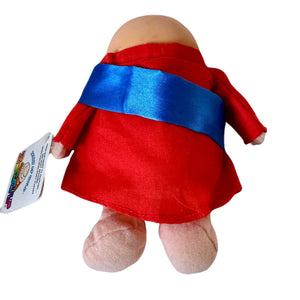 Rare New Vintage Ziggy YOU'RE #1 THE BEST Plush Message Doll Messenger Stuffed Toy 7" Red Costume & Medal of Honor 2005 Collectible by Russ / Tom Wilson