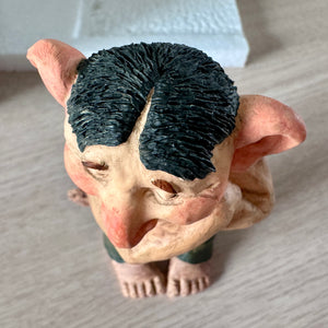 New Rare Vintage Classic Forest Garden Gnome Villages 4.5" House Troll Statue Resin Figurine by Rien Poortvliet Netherlands 2000 Collectible