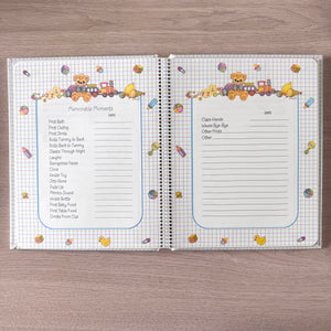 Livre de souvenirs vintage de 1995 pour bébé, souvenirs des trois premières années de bébé, cadeau de baby shower par Hallmark Cards Notre précieux bébé
