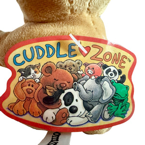 Cuddle Zone Light Brown 6" Labrador Puppy Dog Tan Plush Stuffed Toy Doll Vintage 2003 by Commonwealth Toy & Novelty