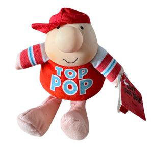 Muñeco de trapo de peluche Ziggy Fathers Day vintage de 1993, 7 in, coleccionable, TOP POP, regalo de peluche