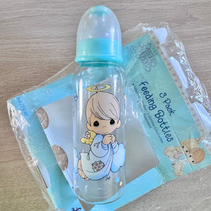 Vintage Precious Moments Baby Angel Bottles 8oz - 2-Pack Nursers Newborn New Baby Shower Gift